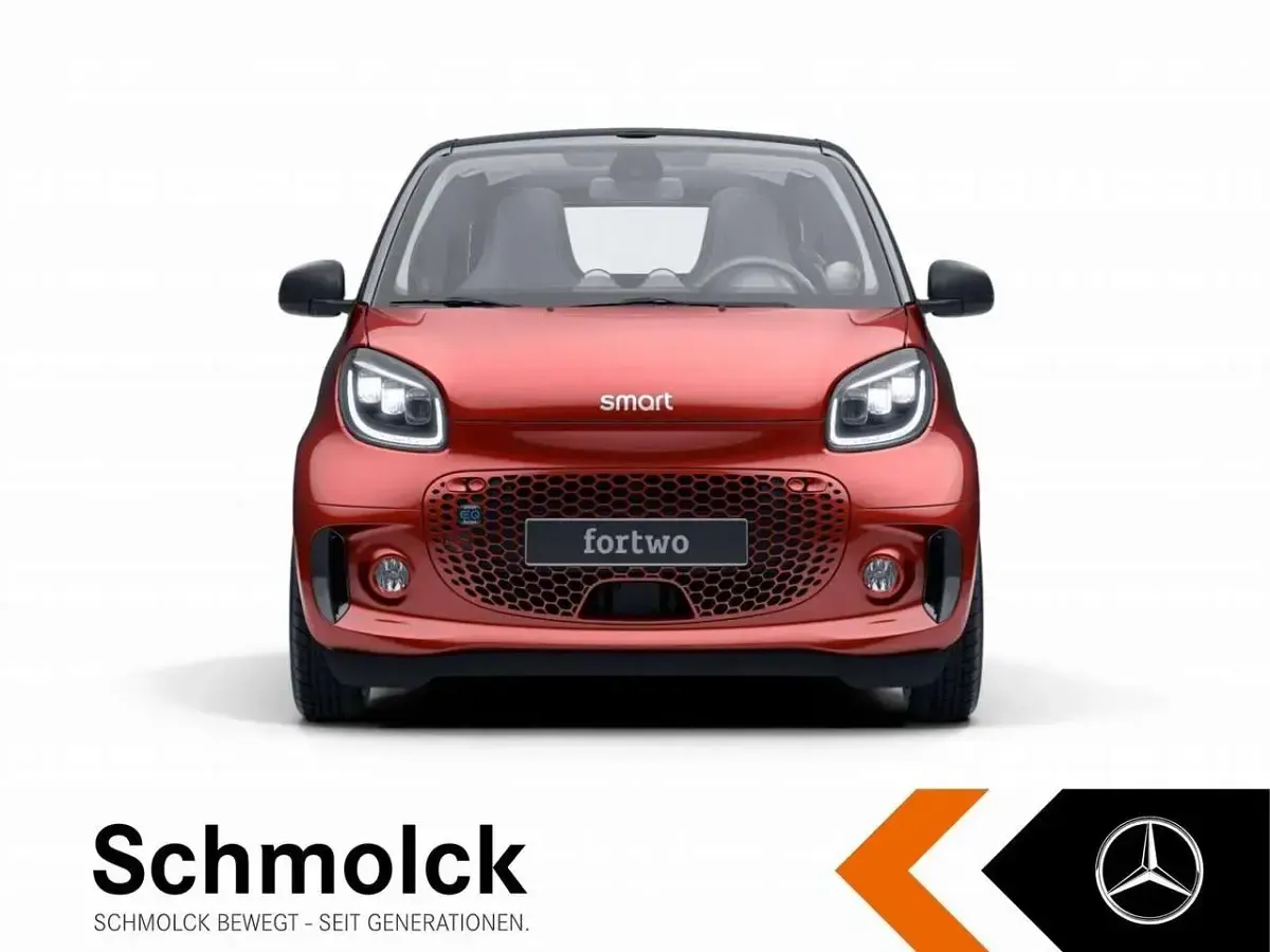 Gebraucht Smart ForTwo Electric Drive Exclusive 60 kW (82 PS) 2024 Bodypanels in carmine red (met Cabrio