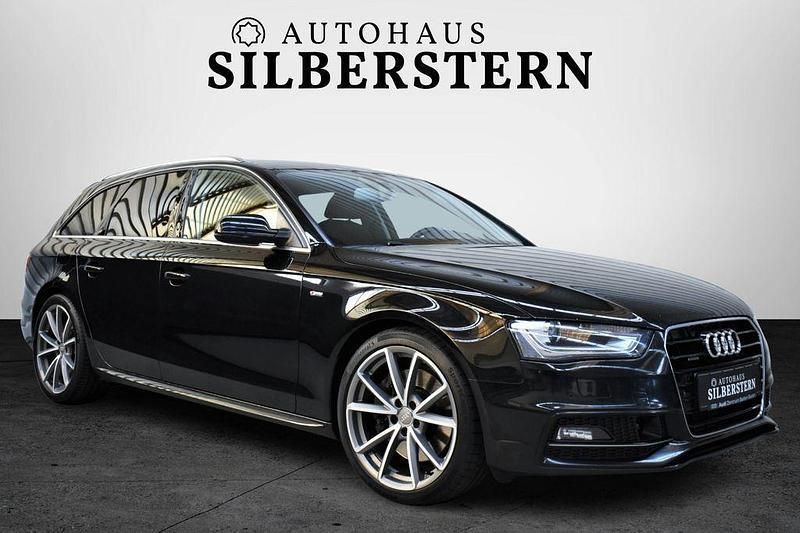 Mythosschwarz metallic Gebraucht 2014 Audi A4 S-Line Kombi | 10.990 € (Guter Preis) - Bild 1/4