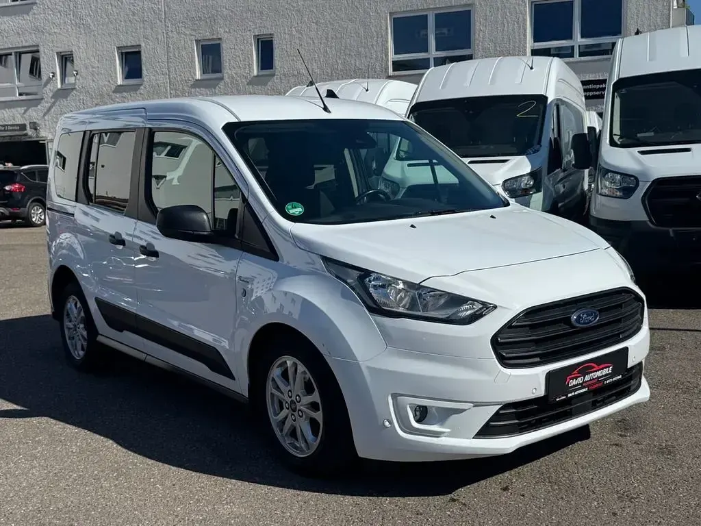Gebraucht Ford Transit Connect 101 PS (74 kW) 2020 Weiß Van / Kleinbus