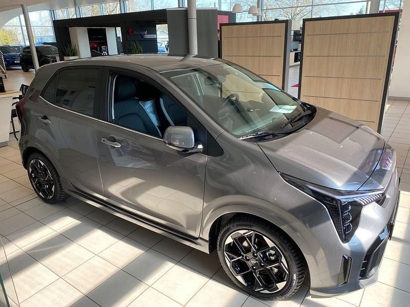 Grau Gebraucht 2025 Kia Picanto GT-Line Kleinwagen | 16.900 € (Guter Preis) - Bild 1/4