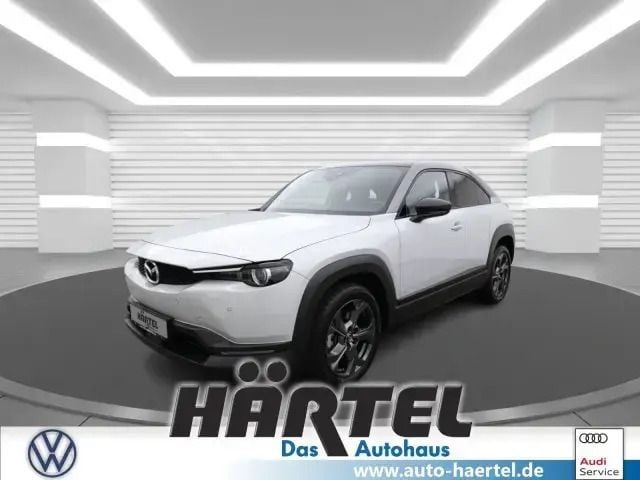 Gebraucht Mazda MX30 106 kW (145 PS) 2021 Mondsteinweiss (white), metallic SUV