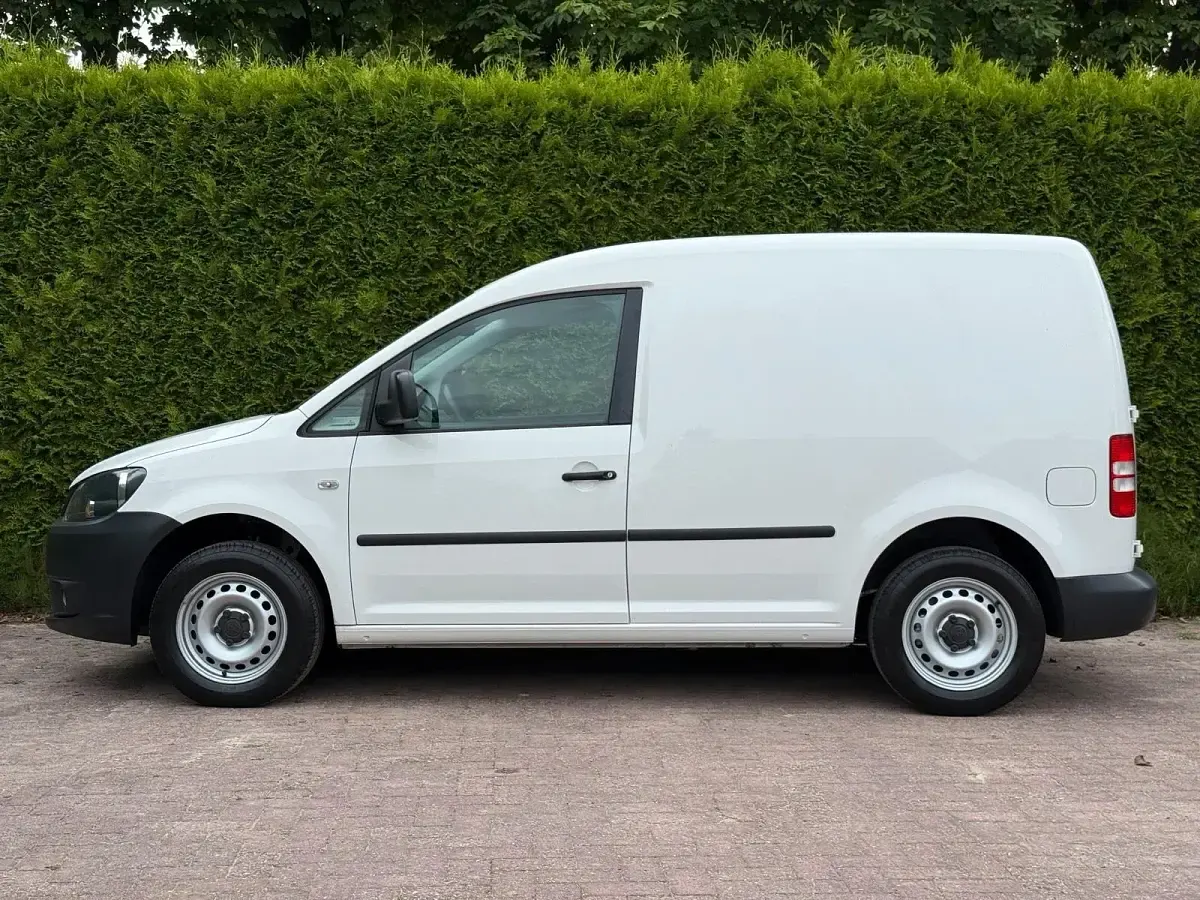 Gebraucht VW Caddy 75 PS (55 kW) 2015 Weiß Van / Kleinbus