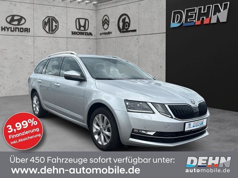 Brilliantsilber metallic (metallic) Gebraucht 2018 Skoda Octavia Style Kombi | 16.950 € (Fairer Preis) - Bild 1/4