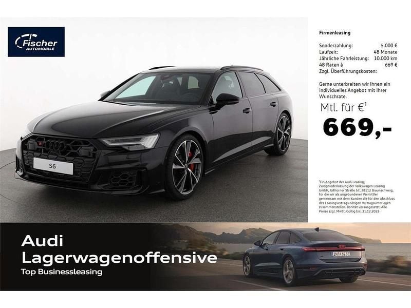 Schwarz Gebraucht 2025 Audi S6 Sport Kombi | 89.980 € (Fairer Preis) - Bild 1/4