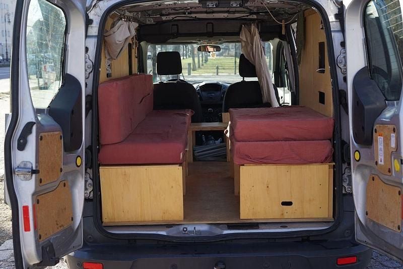 Gebraucht Ford Transit Connect 75 PS (55 kW) 2014 Silber Van / Kleinbus