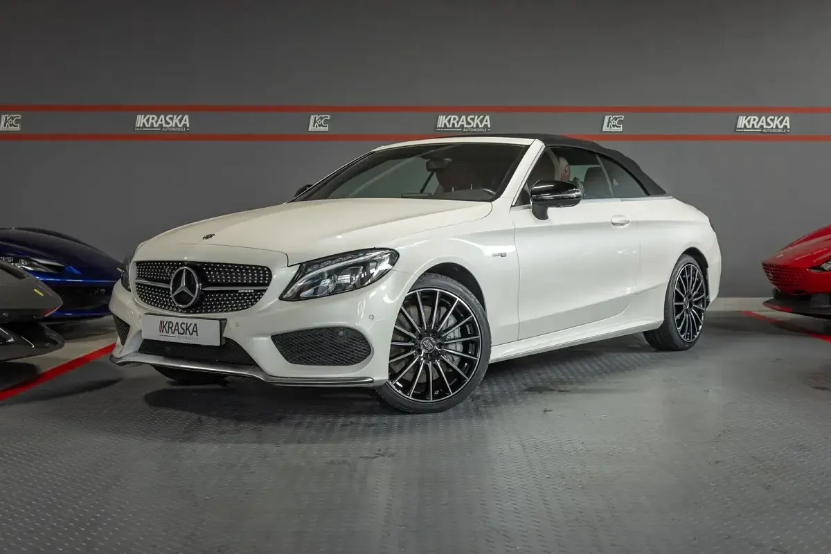 Gebraucht Mercedes C43 AMG AMG 367 PS (269 kW) 2018 Diamantweiss  metalliclack Cabrio