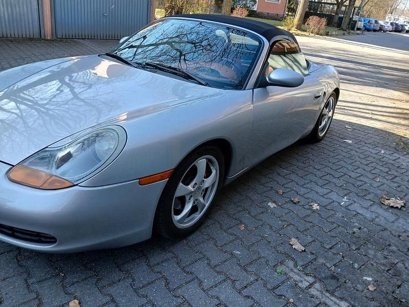 Gebraucht Porsche Boxster 204 PS (150 kW) 1998 Rot Cabrio