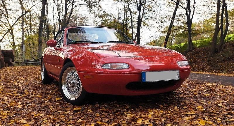 Gebraucht Mazda MX5 230 PS (169 kW) 1991 Rot Cabrio