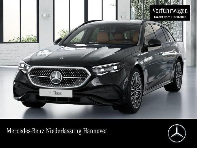 Schwarz Gebraucht 2025 Mercedes E300 AMG line Limousine | 72.900 € - Bild 1/3