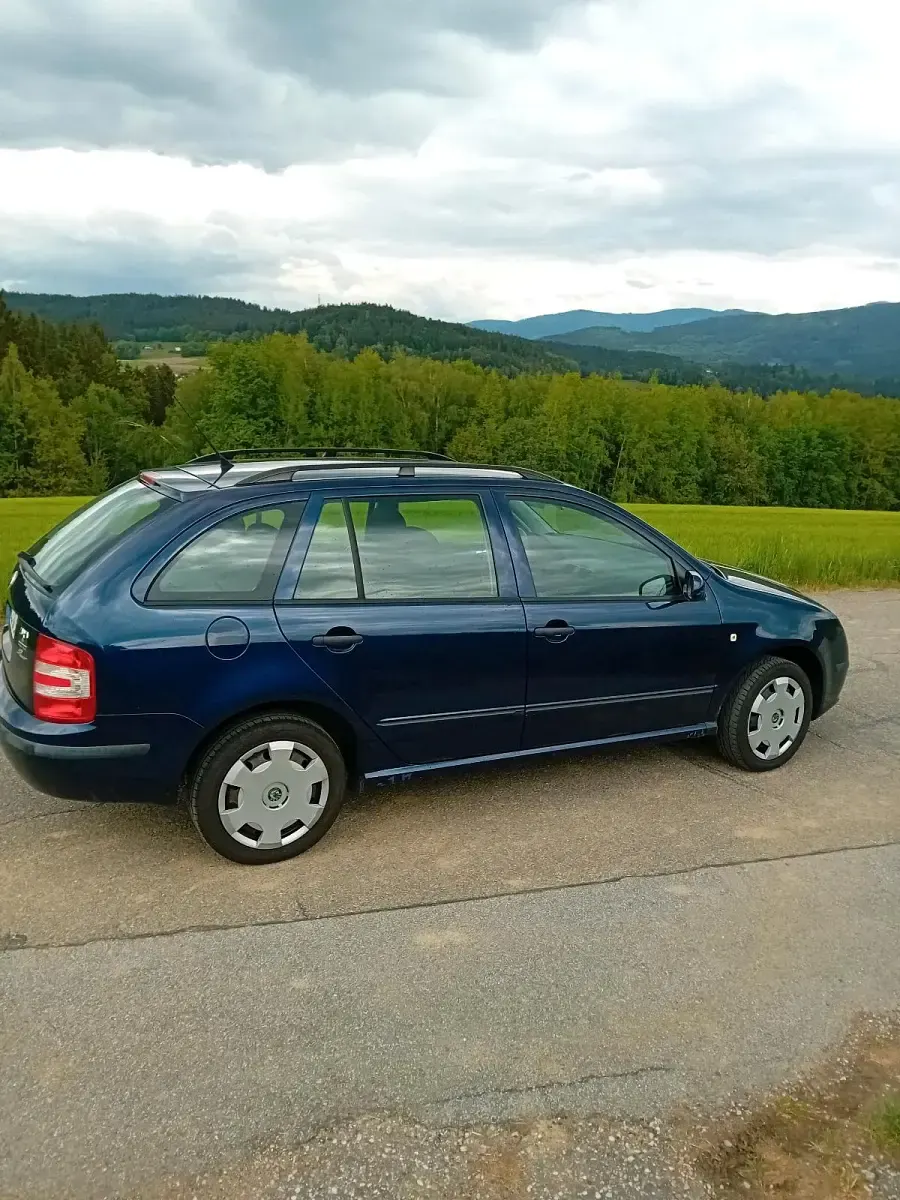 Gebraucht Skoda Fabia 75 PS (55 kW) 2004 Blau Kombi
