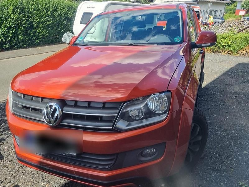 Orange Gebraucht 2014 VW Amarok Abholung | 17.300 € (Guter Preis) - Bild 1/4