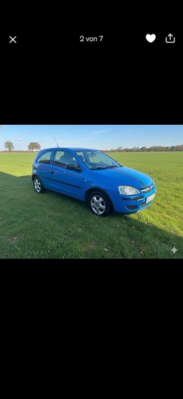 Gebraucht Opel Corsa 60 PS (44 kW) 2004 Blau Kleinwagen