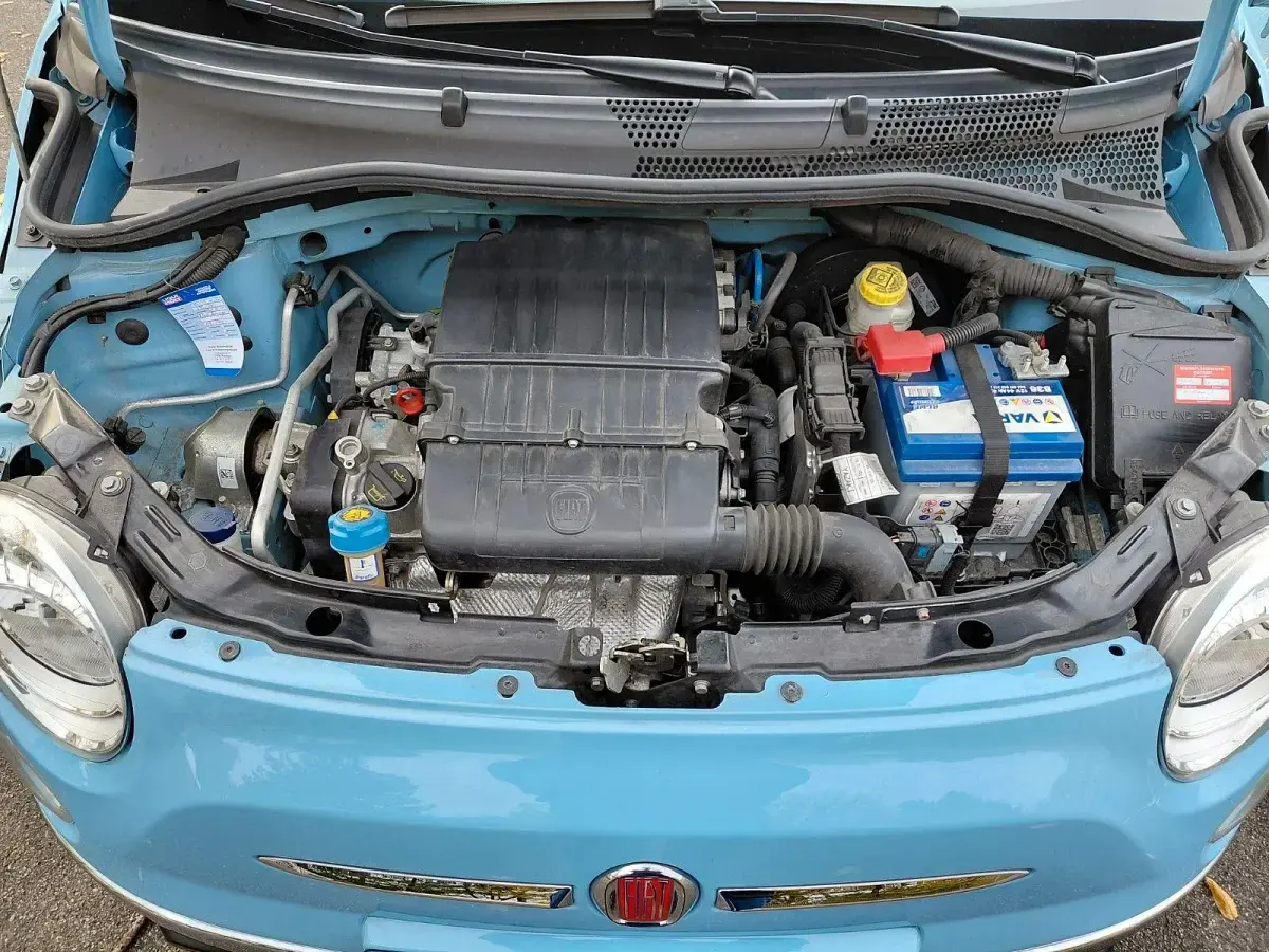Gebraucht Fiat 500 69 PS (50 kW) 2015 Blau Kleinwagen