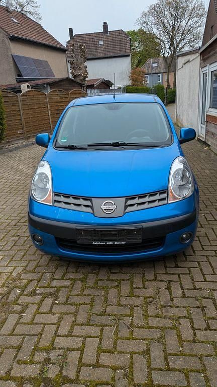 Usata Nissan Note 86 CV (63 kW) 2007 Blu Utilitaria