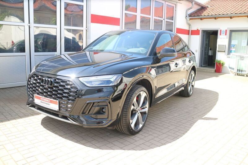 Schwarz Gebraucht 2023 Audi Q5 Sportback S-Line SUV | 48.555 € (Fairer Preis) - Bild 1/4