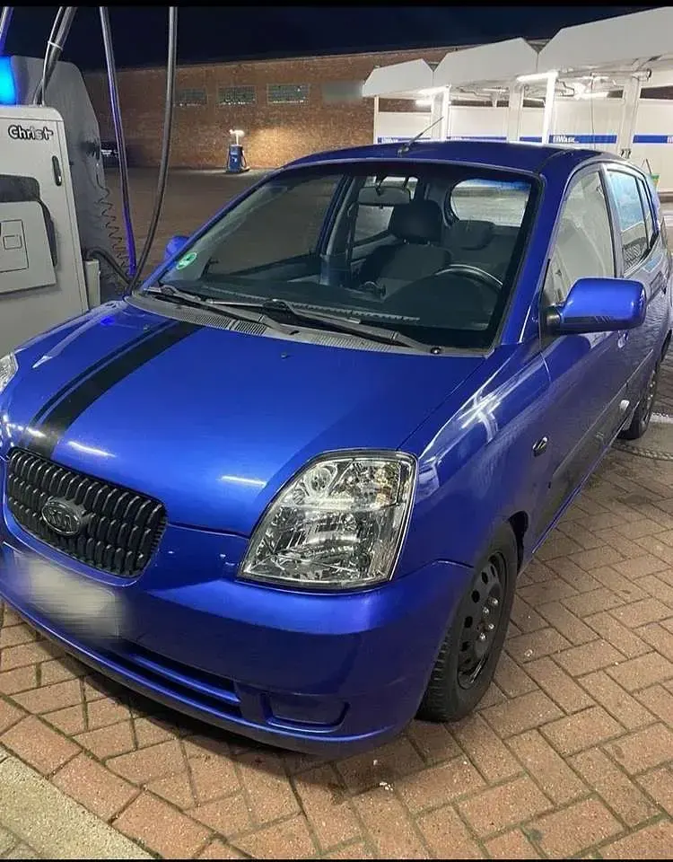 Gebraucht Kia Picanto LX 65 PS (47 kW) 2005 Blau Kleinwagen