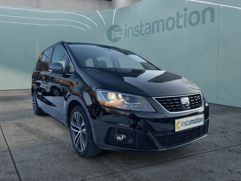 Schwarz Gebraucht 2021 Seat Alhambra FR-Line Van / Kleinbus | 30.686 € (Etwas zu teuer) - Bild 1/4