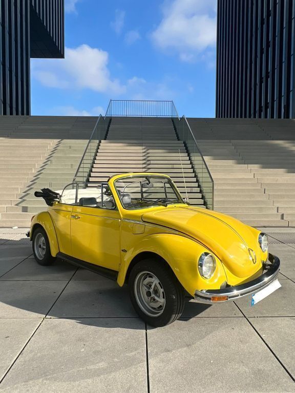 Gelb Gebraucht 1974 VW Käfer Cabrio | 22.222 € - Bild 1/4