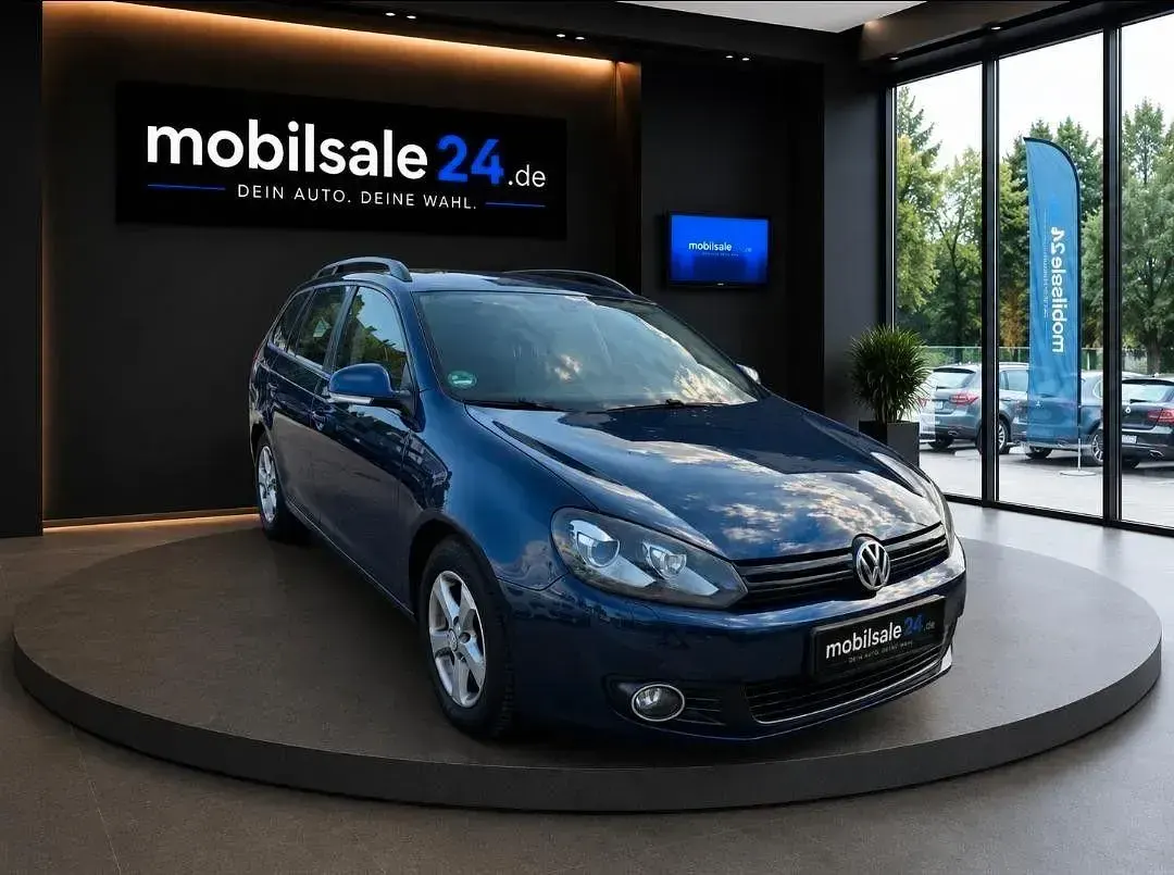 Gebraucht VW Golf VII 105 PS (77 kW) 2012 Blau Kombi