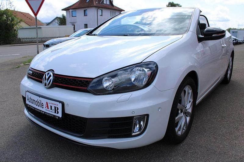 Weiß Gebraucht 2015 VW Golf Cabriolet GTI Cabrio | 14.950 € (Fairer Preis) - Bild 1/4