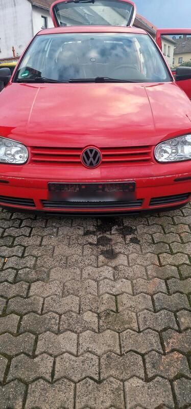 Rot Gebraucht 1998 VW Golf IV Kleinwagen | 800 € (Superpreis) - Bild 1/4
