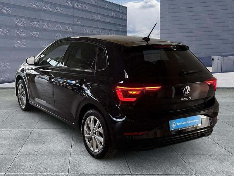 Gebraucht VW Polo Style 95 PS (69 kW) 2022 Schwarz Kleinwagen