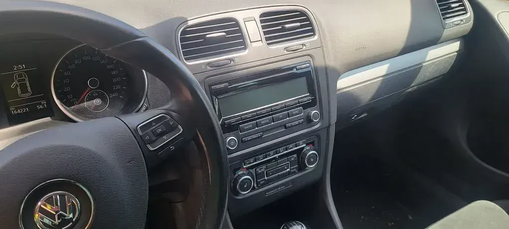Gebraucht VW Golf VI 122 PS (89 kW) 2009 Schwarz Kleinwagen