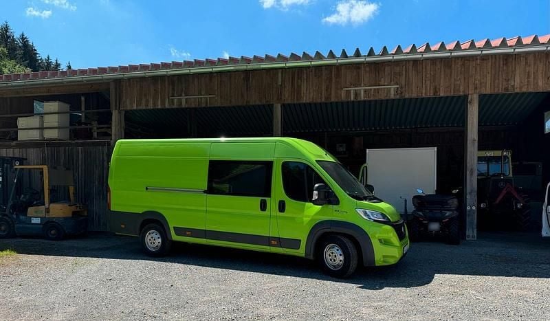 Gebraucht Fiat Ducato 177 PS (130 kW) 2018 Grün Van