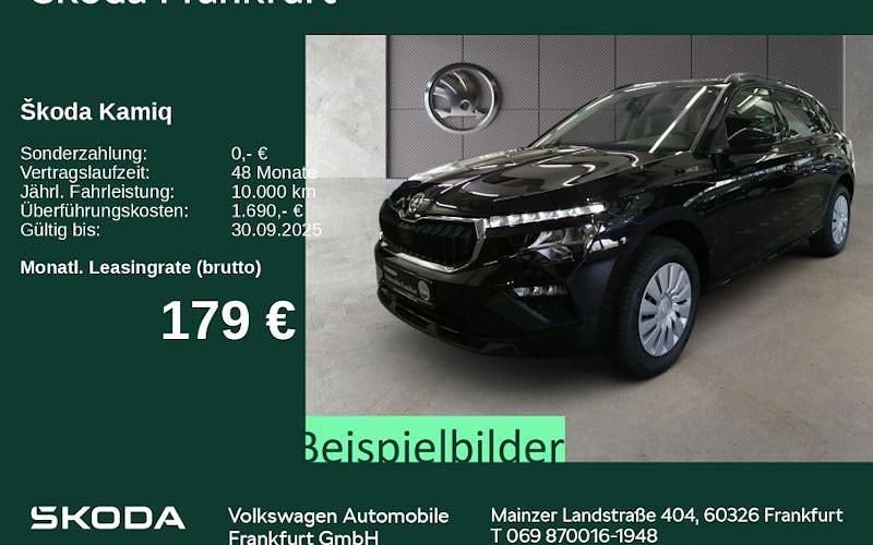 Schwarz Neu 2025 Skoda Kamiq Essence SUV | 22.480 € (Fairer Preis) - Bild 1/4