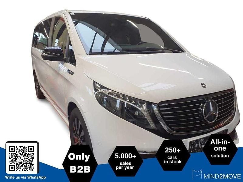 Weiß Gebraucht 2021 Mercedes EQV300 Avantgarde Van / Kleinbus | 34.980 € (Superpreis) - Bild 1/3
