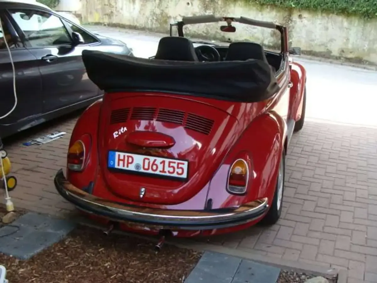 Gebraucht VW Käfer 50 PS (36 kW) 1972 Rot Cabrio