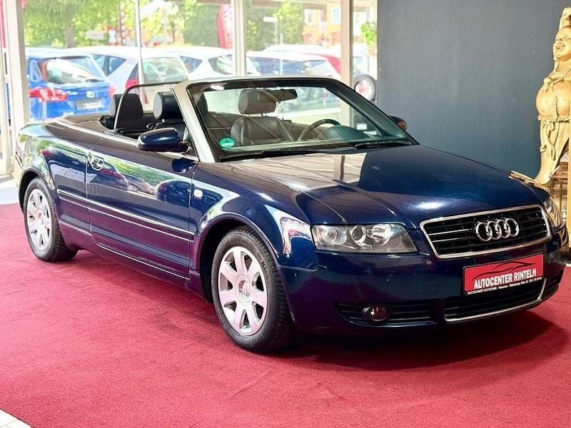 Blau Gebraucht 2003 Audi A4 Cabriolet Sport Cabrio | 3.990 € (Fairer Preis) - Bild 1/4