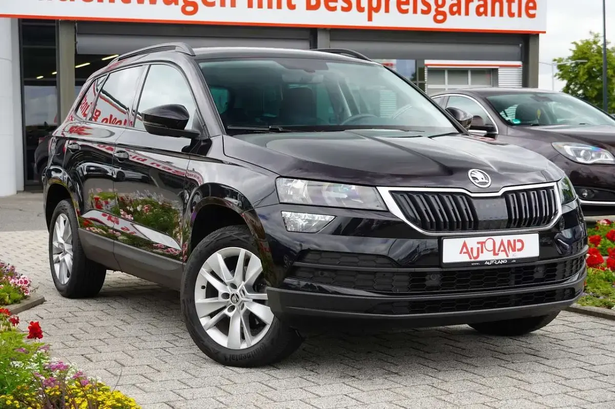 Gebraucht Skoda Karoq Style 150 PS (110 kW) 2021 Schwarz SUV