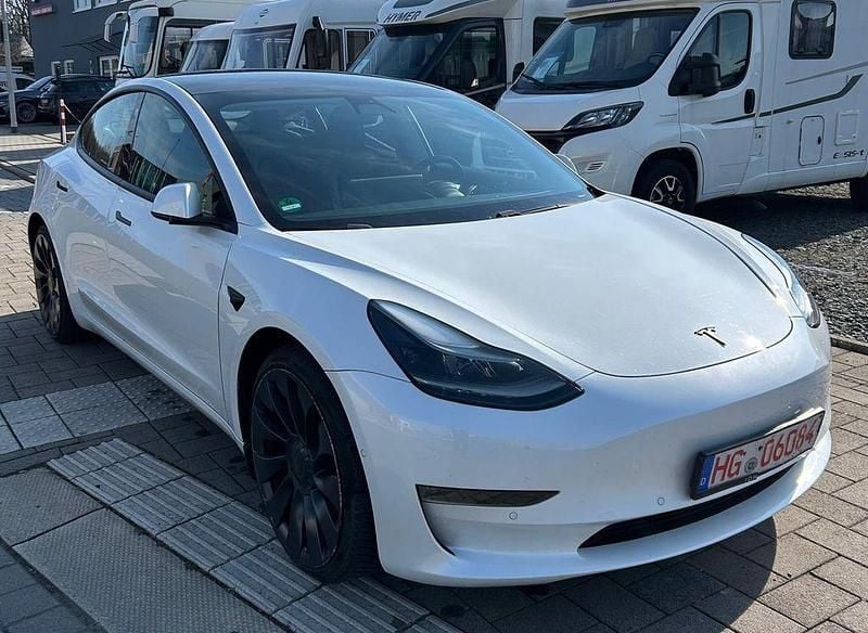 Gebraucht Tesla Model 3 Performance 377 kW (513 PS) 2021 Weiß Limousine