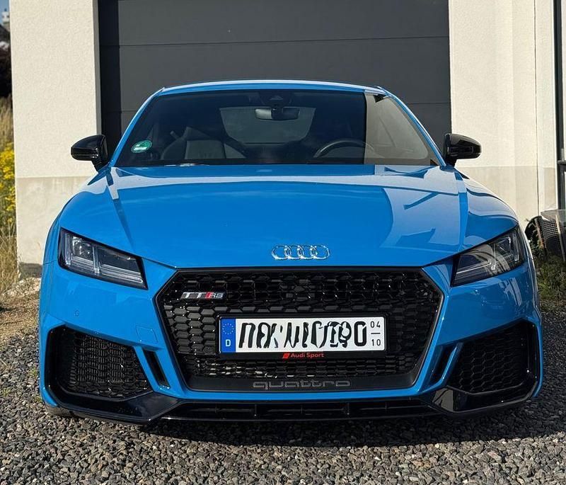 Blau Gebraucht 2019 Audi TT RS Comfort Coupé | 52.900 € (Superpreis) - Bild 1/4