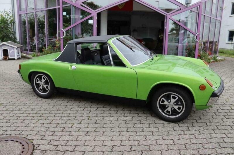 Grün Gebraucht 1972 Porsche 914 Cabrio | 35.914 € - Bild 1/4