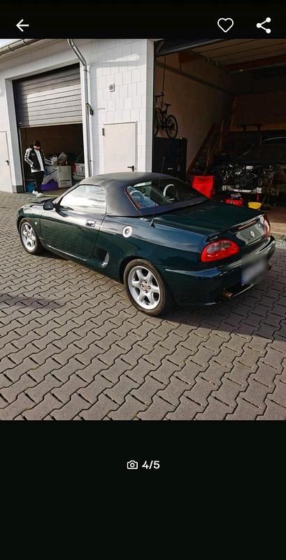 Gebraucht Rover MGF 120 PS (88 kW) 1998 Grün Cabrio