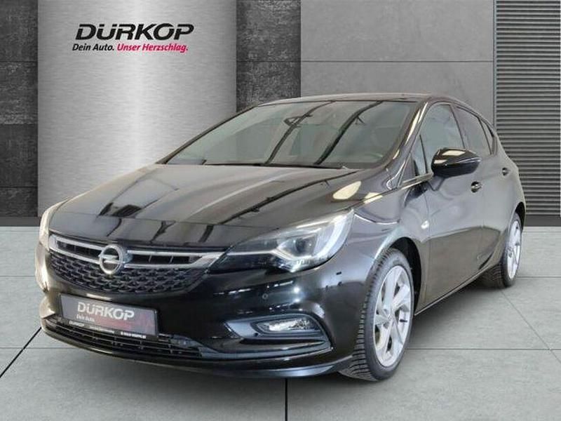 Schwarz Gebraucht 2018 Opel Astra Limousine | 10.990 € (Fairer Preis) - Bild 1/4