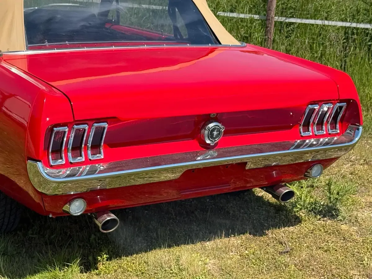 Gebraucht Ford Mustang 1967 Rot Cabrio