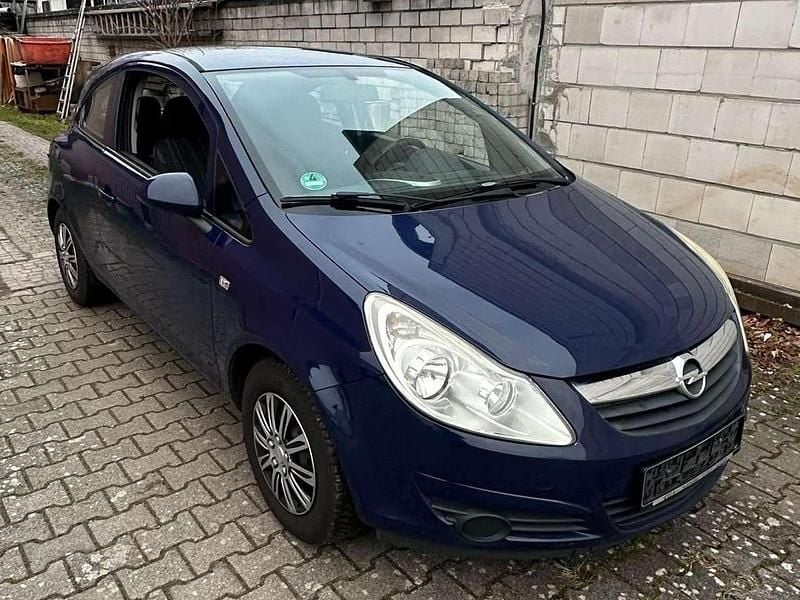 Blau Gebraucht 2008 Opel Corsa Limousine | 599 € (Superpreis) - Bild 1/4