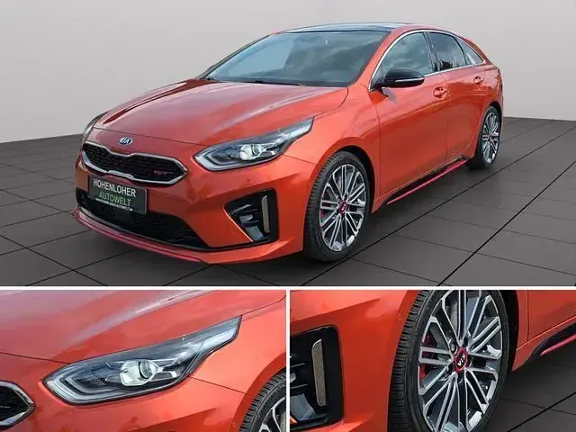 Gebraucht Kia Ceed GT GT 204 PS (150 kW) 2018 Orange Coupé