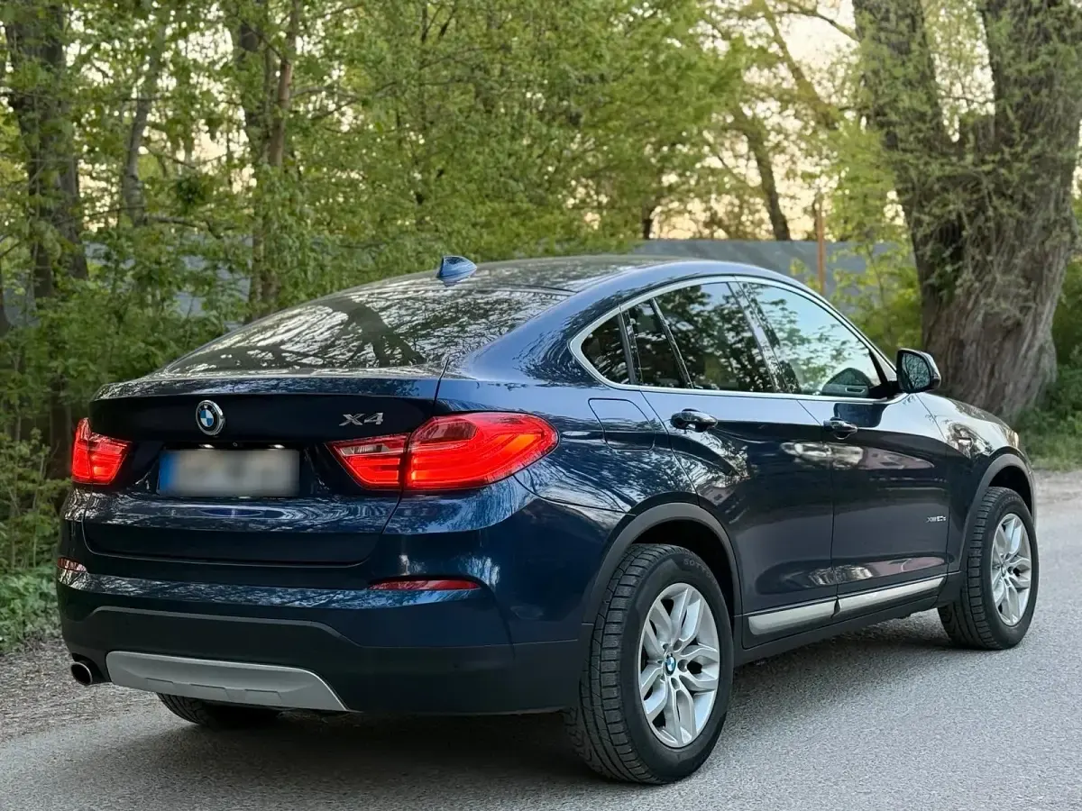 Second-hand BMW X4 190 CP (139 kW) 2014 Albastru SUV