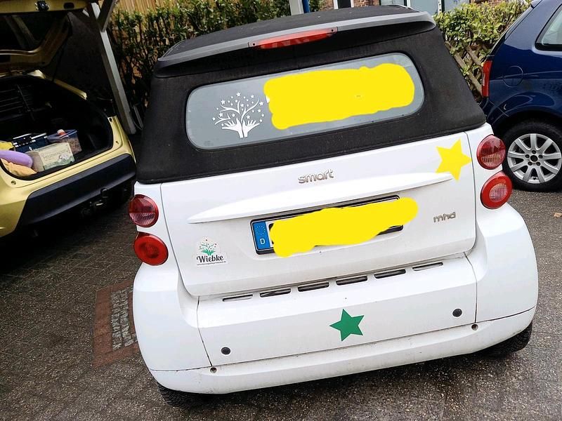 Gebraucht Smart ForTwo Cabrio 2010 Weiß Cabrio