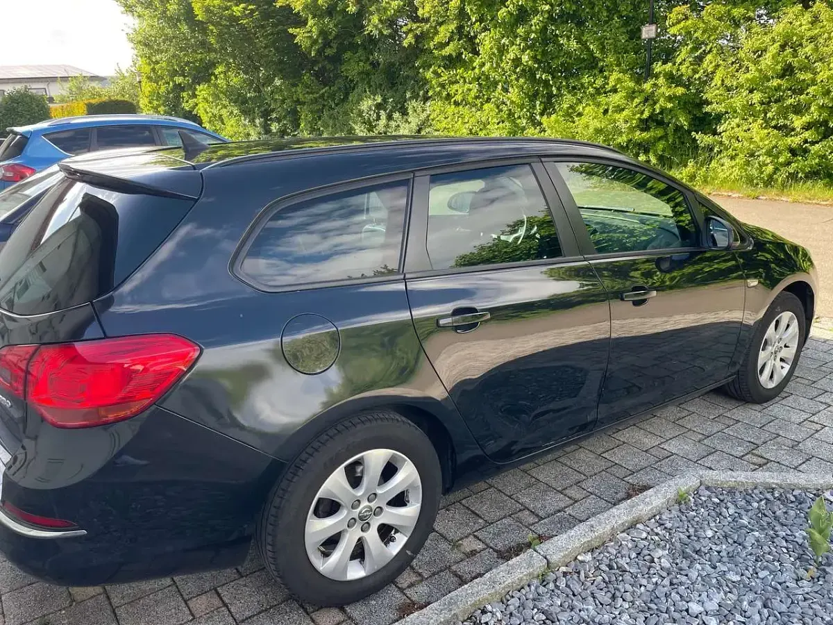 Brugt Opel Astra Style 140 HK (102 kW) 2016 Sort Stationcar