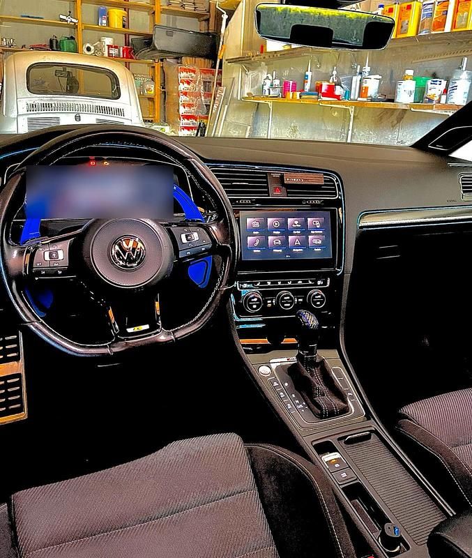 Gebraucht VW Golf VII R 310 PS (228 kW) 2018 Blau Kleinwagen