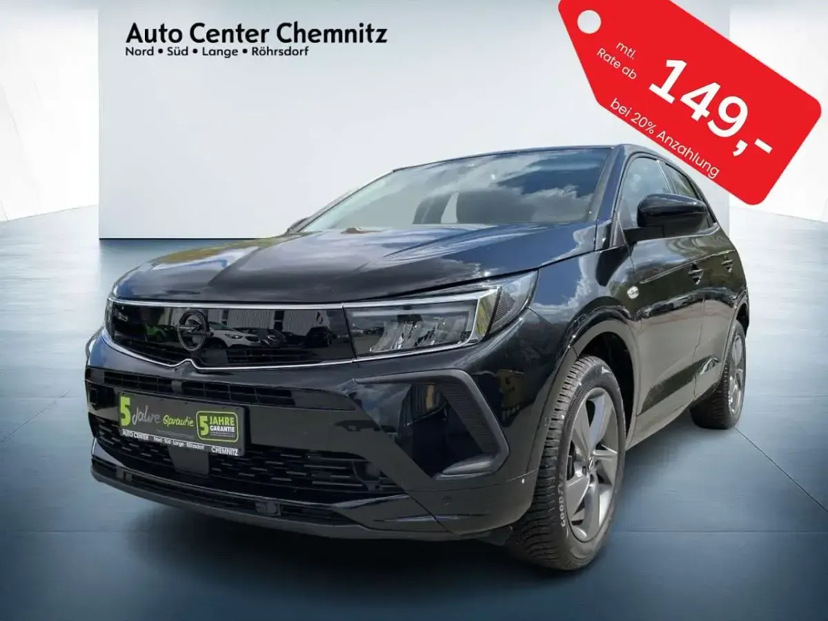 Gebraucht Opel Grandland X GS Line 131 PS (96 kW) 2024 Diamant schwarz SUV