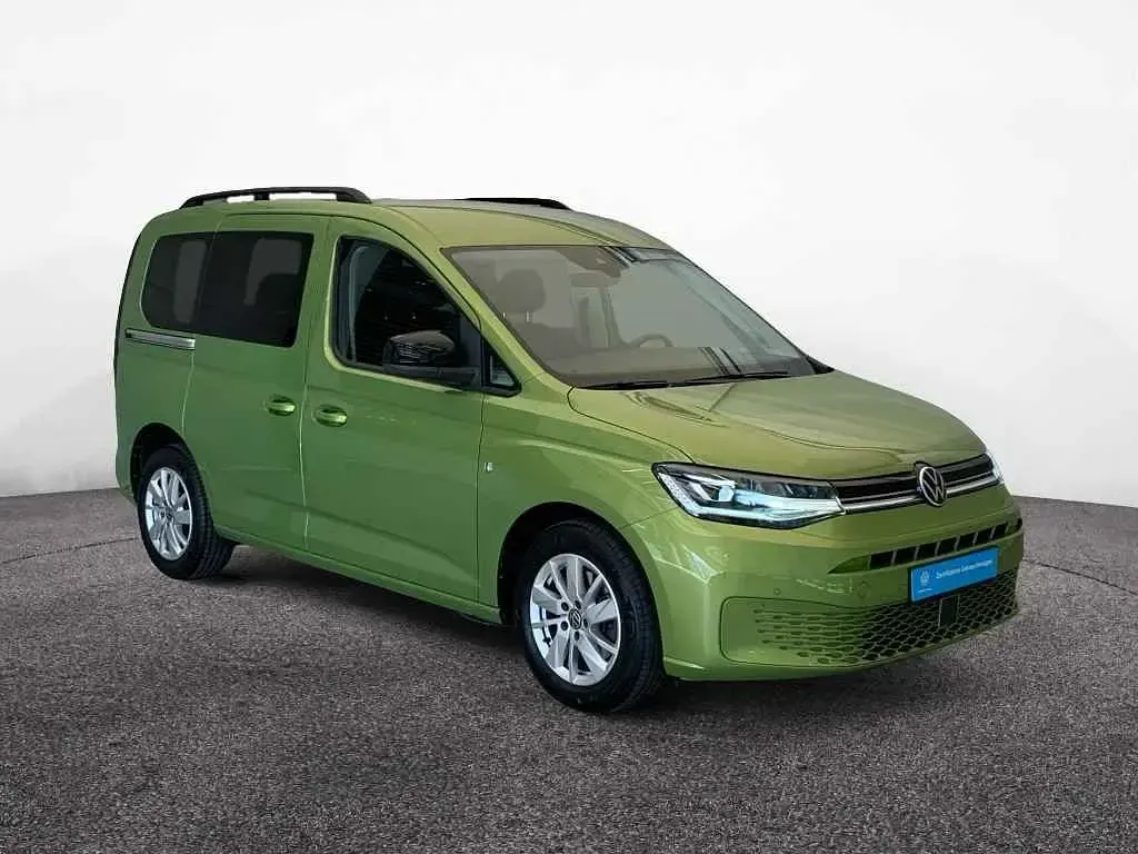 Gebraucht VW Caddy R 122 PS (89 kW) 2021 Golden green metallic Van / Kleinbus