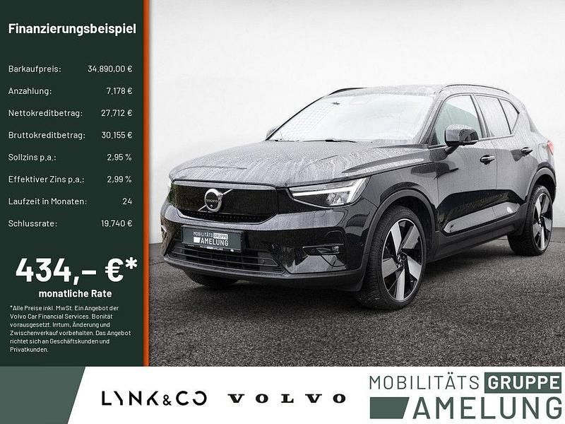 Schwarz Gebraucht 2022 Volvo XC40 Ultimate SUV | 34.890 € (Fairer Preis) - Bild 1/4