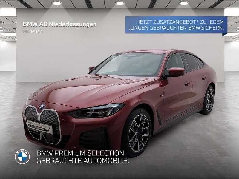 Rot Gebraucht 2024 BMW i4 M Sport Limousine | 53.609 € (Fairer Preis) - Bild 1/2