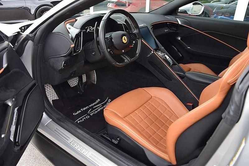 Second-hand Ferrari Roma 620 CP (456 kW) 2021 Argintiu Coupe